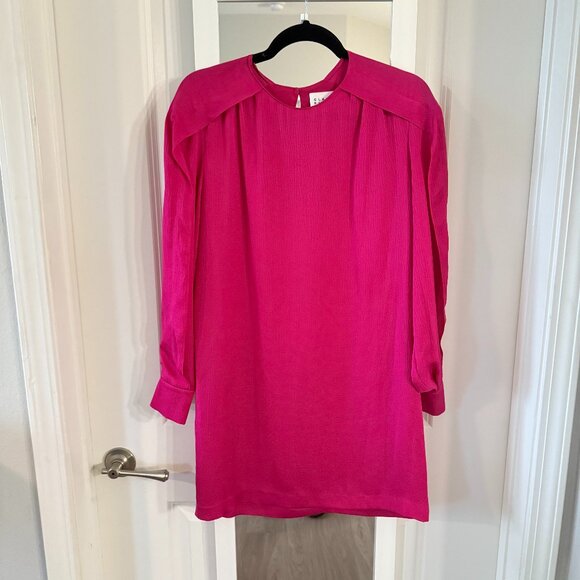 CLAUDIE PIERLOT Straight Dress Size 36 Color Pink - Picture 1 of 5